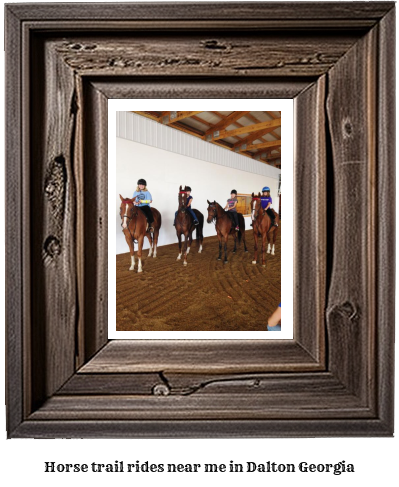 horse trail rides near me in Dalton, Georgia